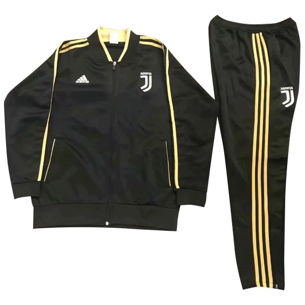 Survetement Football Juventus 2018-19 Noir Jaune